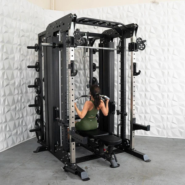 Muscle D Fitness Megatron Multi-Functional Training Station – 2-Stack & 3-Stack