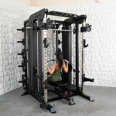 Muscle D Fitness Megatron Multi-Functional Training Station – 2-Stack & 3-Stack