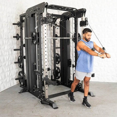 Muscle D Fitness Megatron Multi-Functional Training Station – 2-Stack & 3-Stack