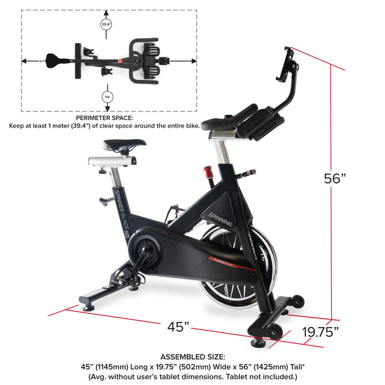 Blade ION Spinner® Bike with SpinPower Crank - New