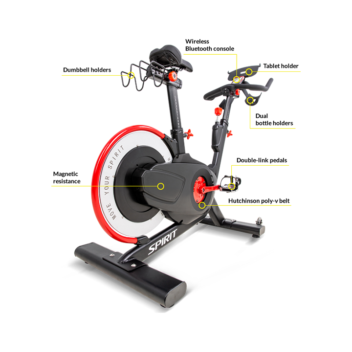 Spirit Fitness CIC850 Indoor Cycle - New